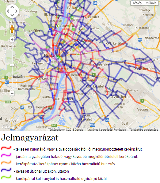 budapest biciklis térkép Budapesti kerékpáros kisokos budapest biciklis térkép